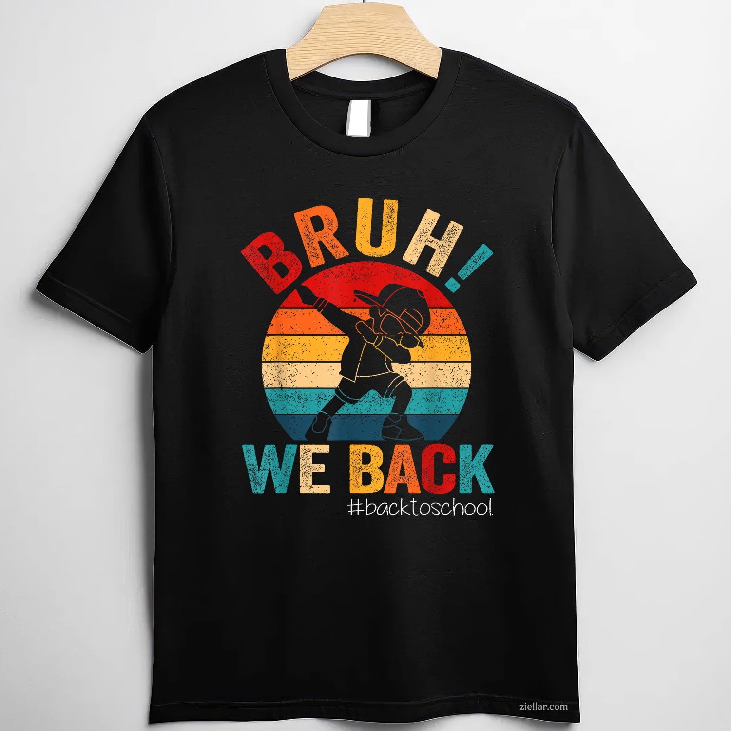 Bruh We Back Tee and T-Shirt, Groovy Back to School T-Shirt for Teachers Adults
