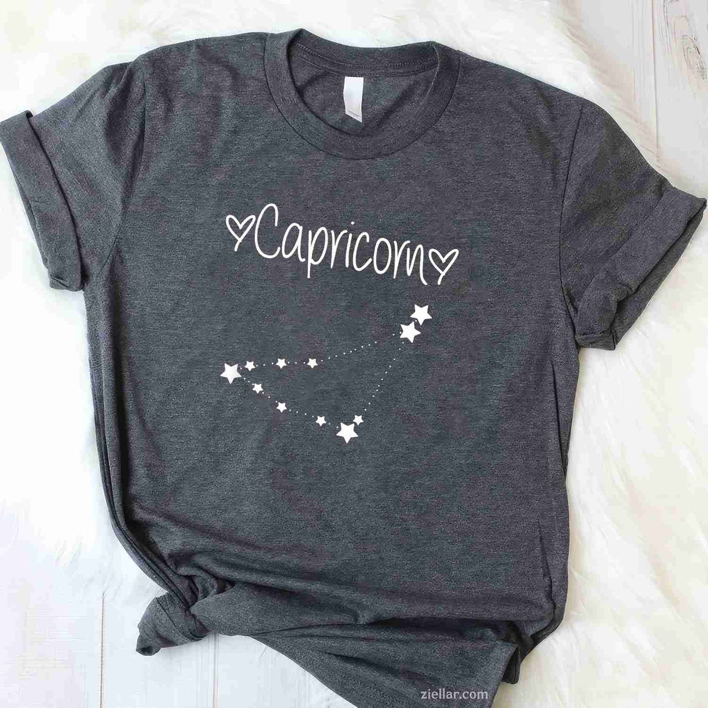 Capricorn Zodiac Sign Horoscope December January Birthday T-Shirt_ Great Astrology Tee For Adults