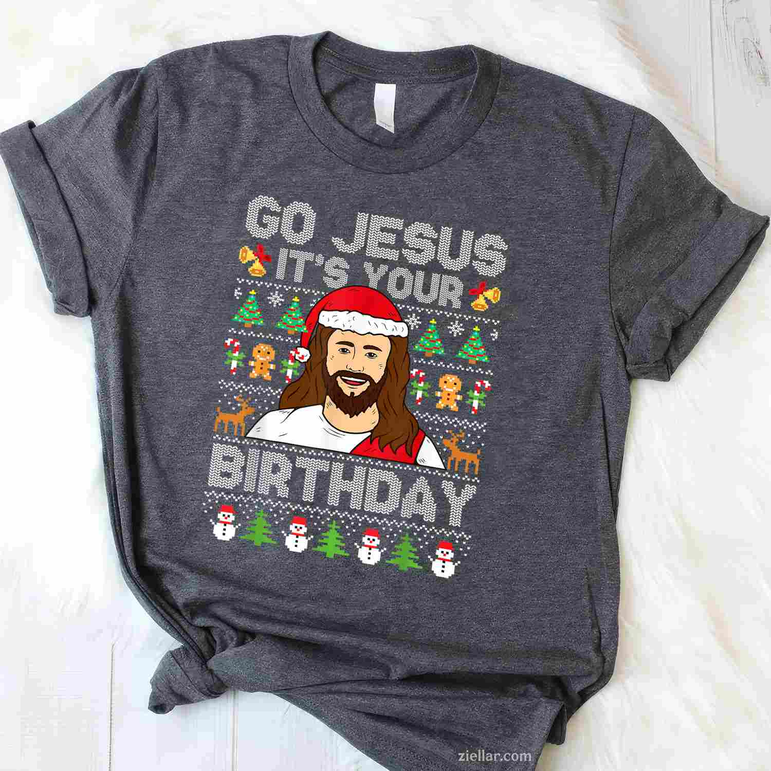 Cats For Everybody Christmas Cat Funny Xmas Women Santa T-Shirt_ Cute Animal Lover Holiday Tee