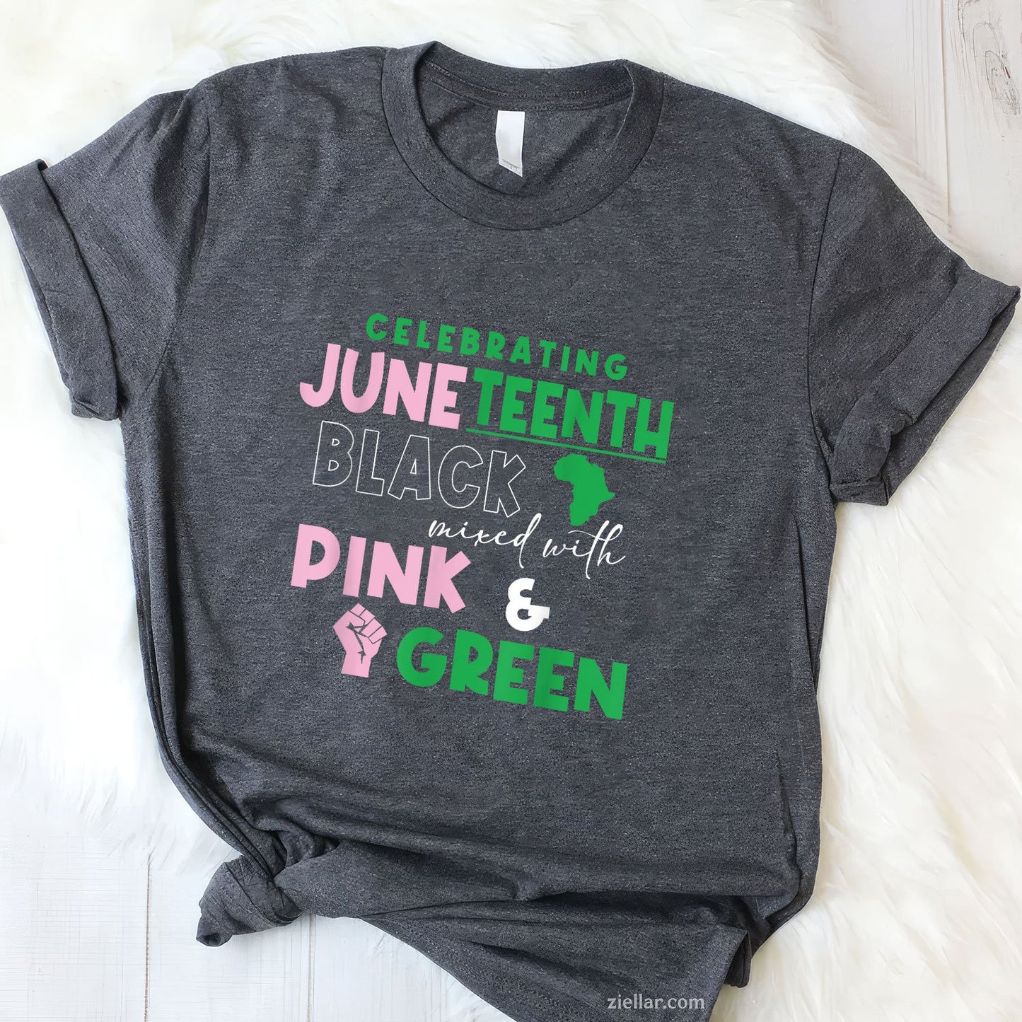 Celebrating Juneteenth Black Mixed With