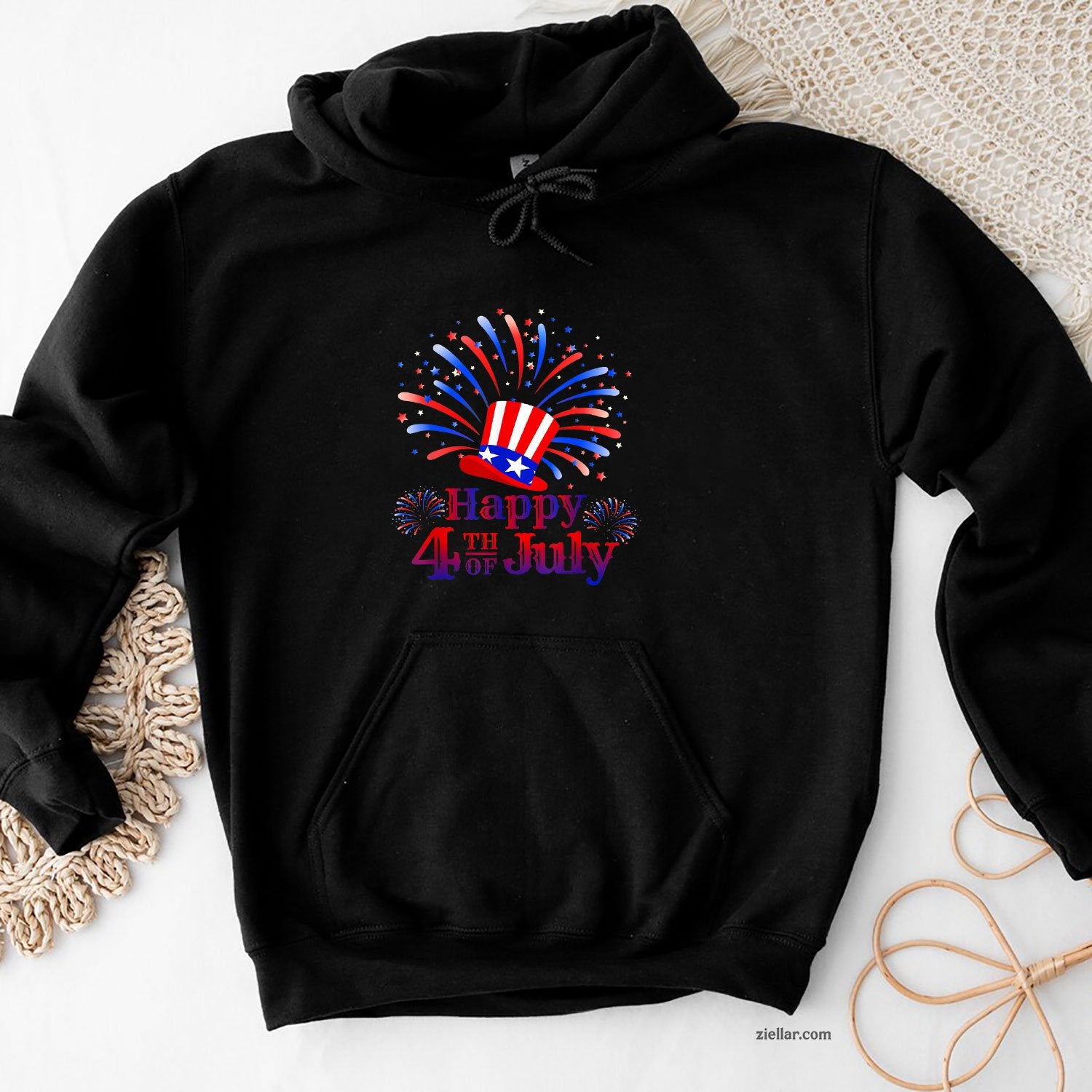 Celebrating Freedom Hoodie Shirt, Patriotic USA Independence Day Gift