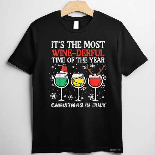 Christmas In July Most Winederful Time Funny