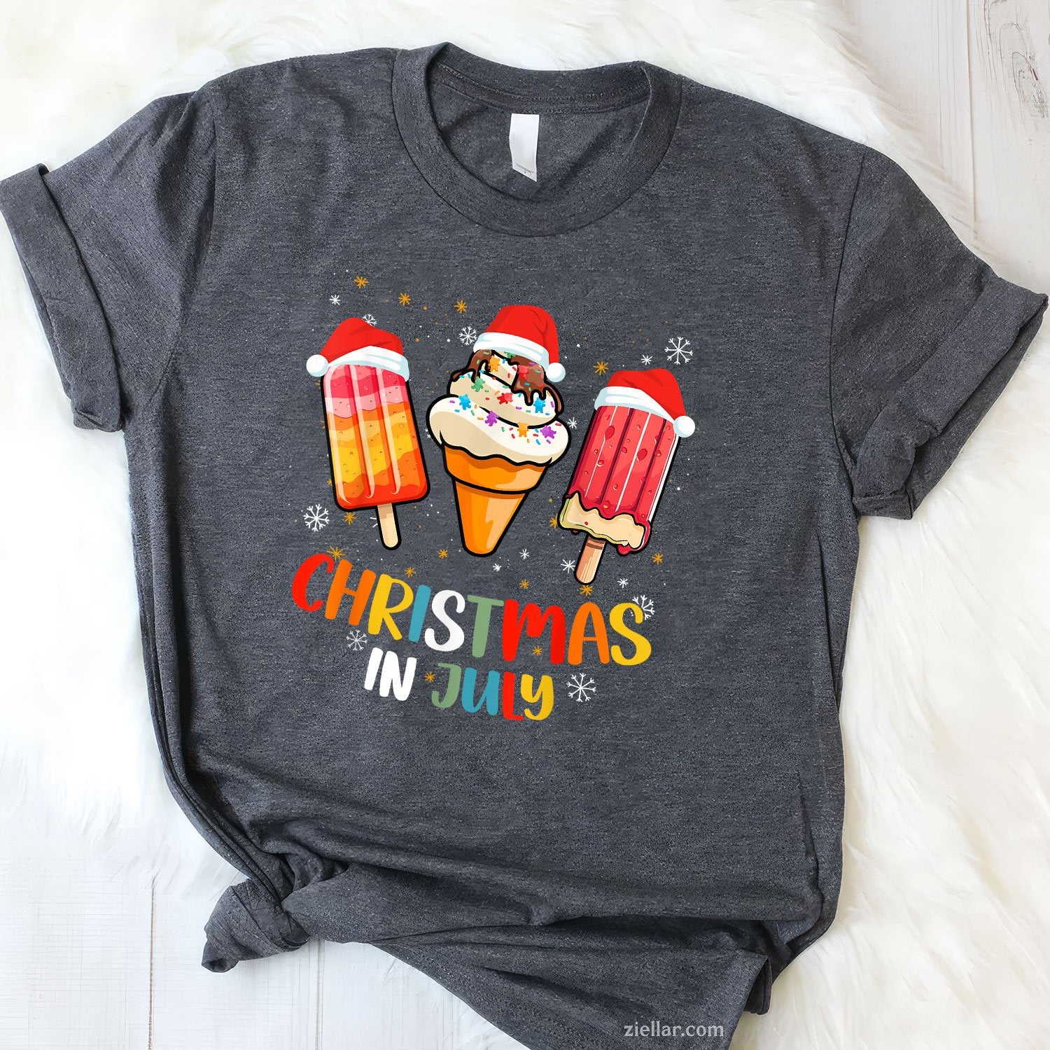 Christmas In July Popsicles Ice Cream Women Men