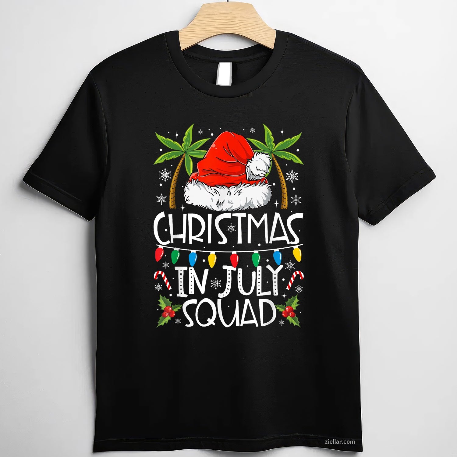Christmas In July Squad Funny Summer Xmas Men Women TShirt