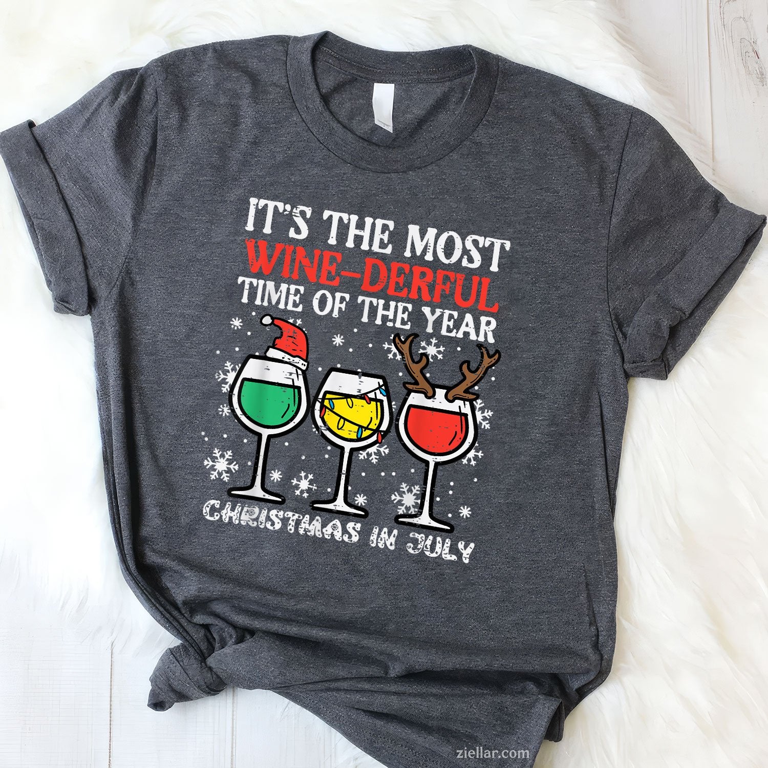 Christmas In July Most Winederful Time Funny