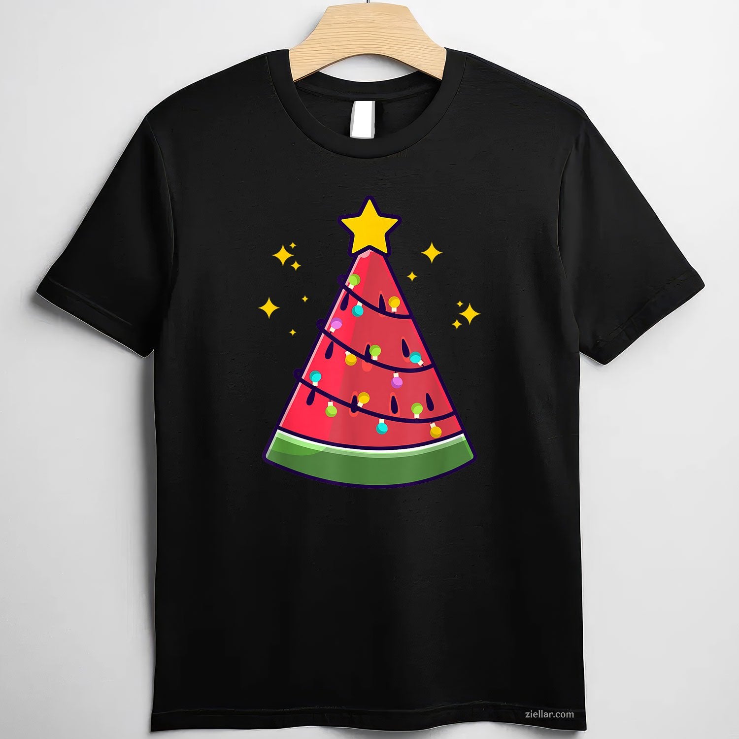 Christmas In July Watermelon Summer Xmas Tree