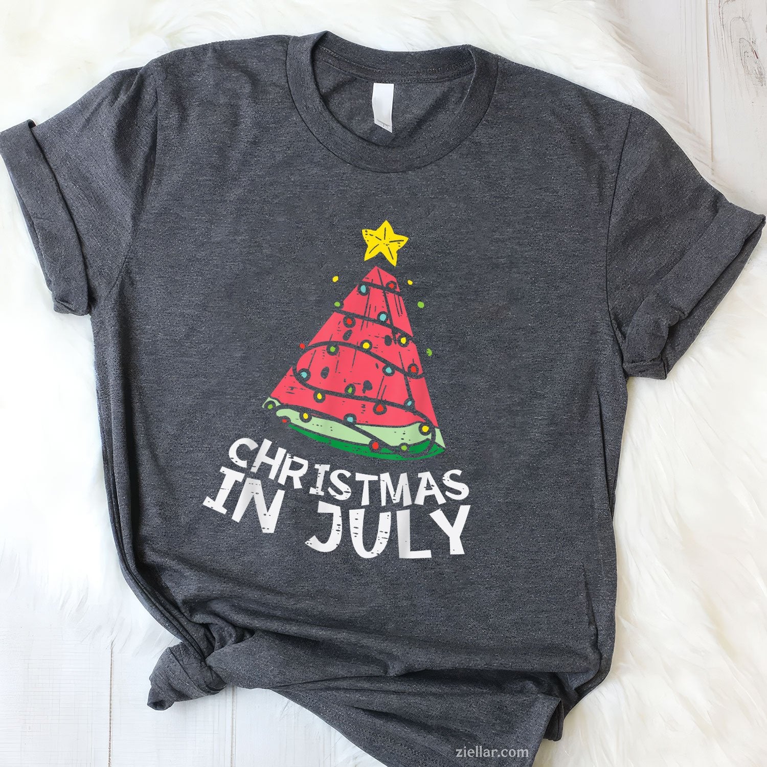 Christmas In July Watermelon Xmas Tree Summer