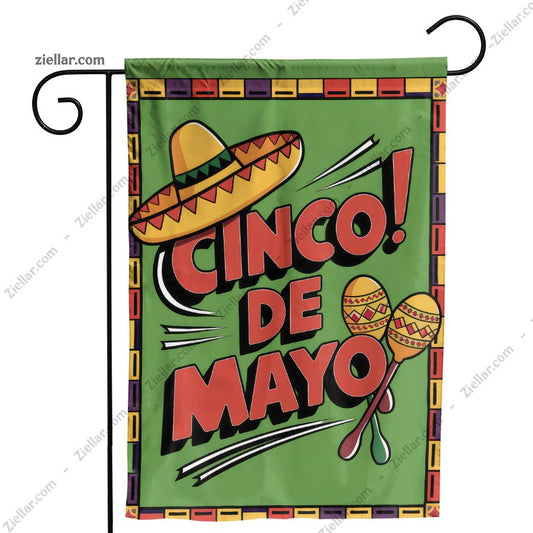 Cinco de Mayo Celebration Sombrero and Maracas Theme for Party Decorations