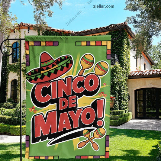 Cinco de Mayo Mexican Fiesta Sombrero and Maracas Perfect for Party Decor