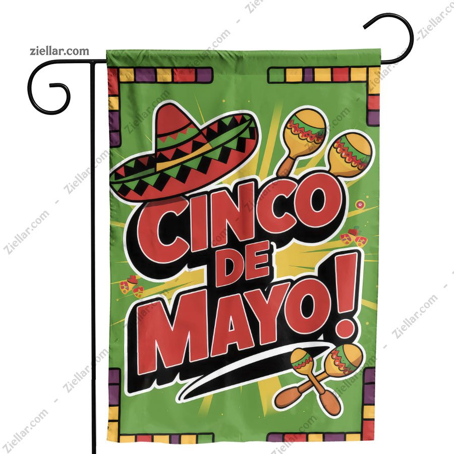 Cinco de Mayo Mexican Fiesta Sombrero and Maracas Perfect for Party Decor