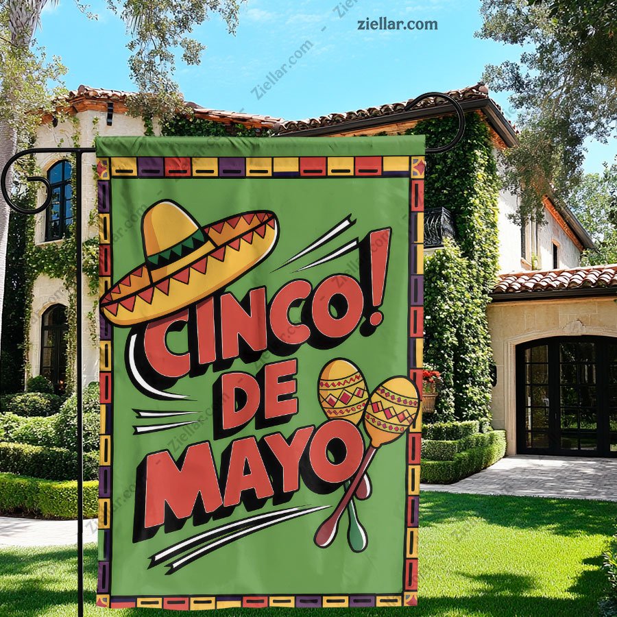 Cinco de Mayo Celebration Sombrero and Maracas Theme for Party Decorations