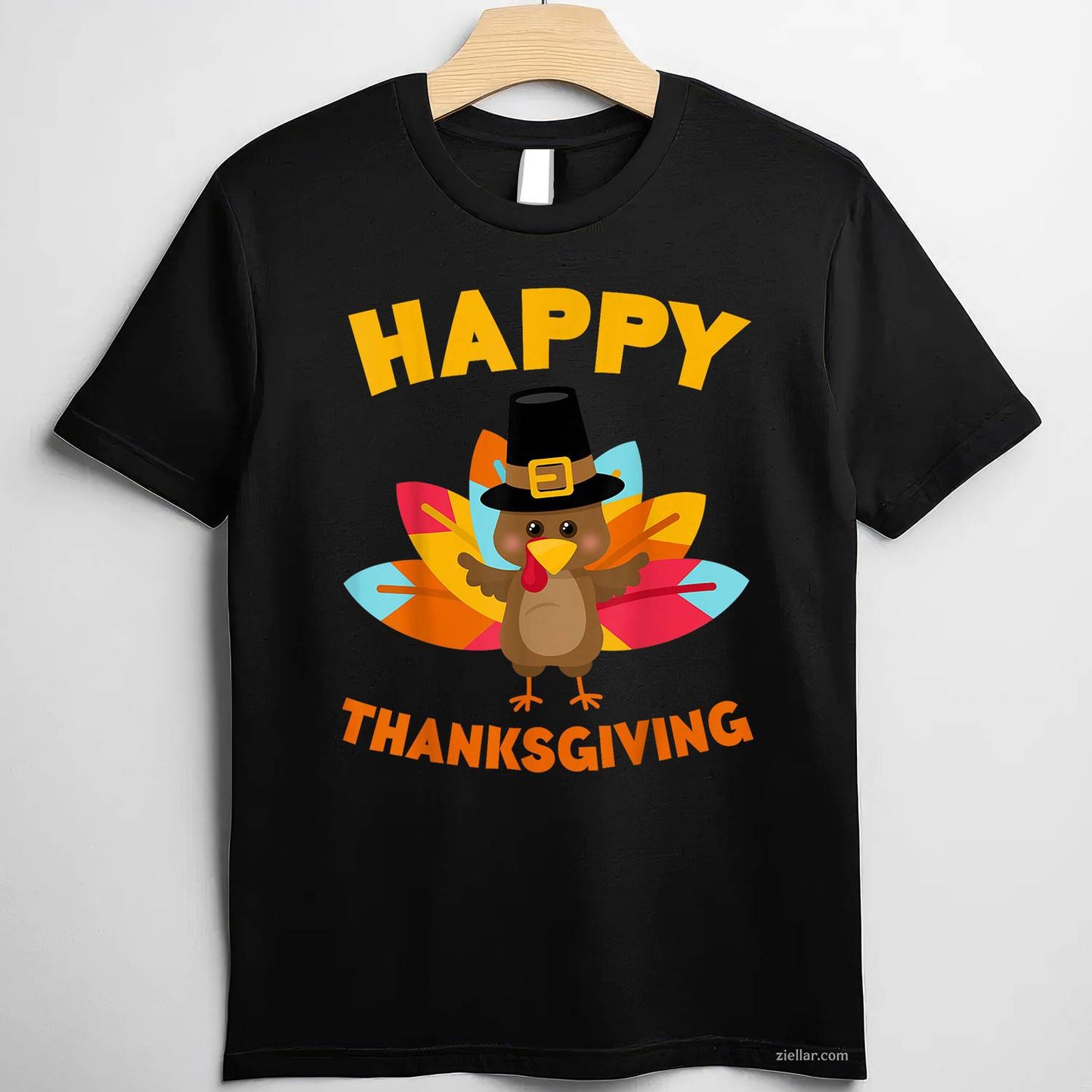 Dabbing Turkey Thanksgiving Pilgrim Funny Dab Vintage T-Shirt And Tee For Men And Adults