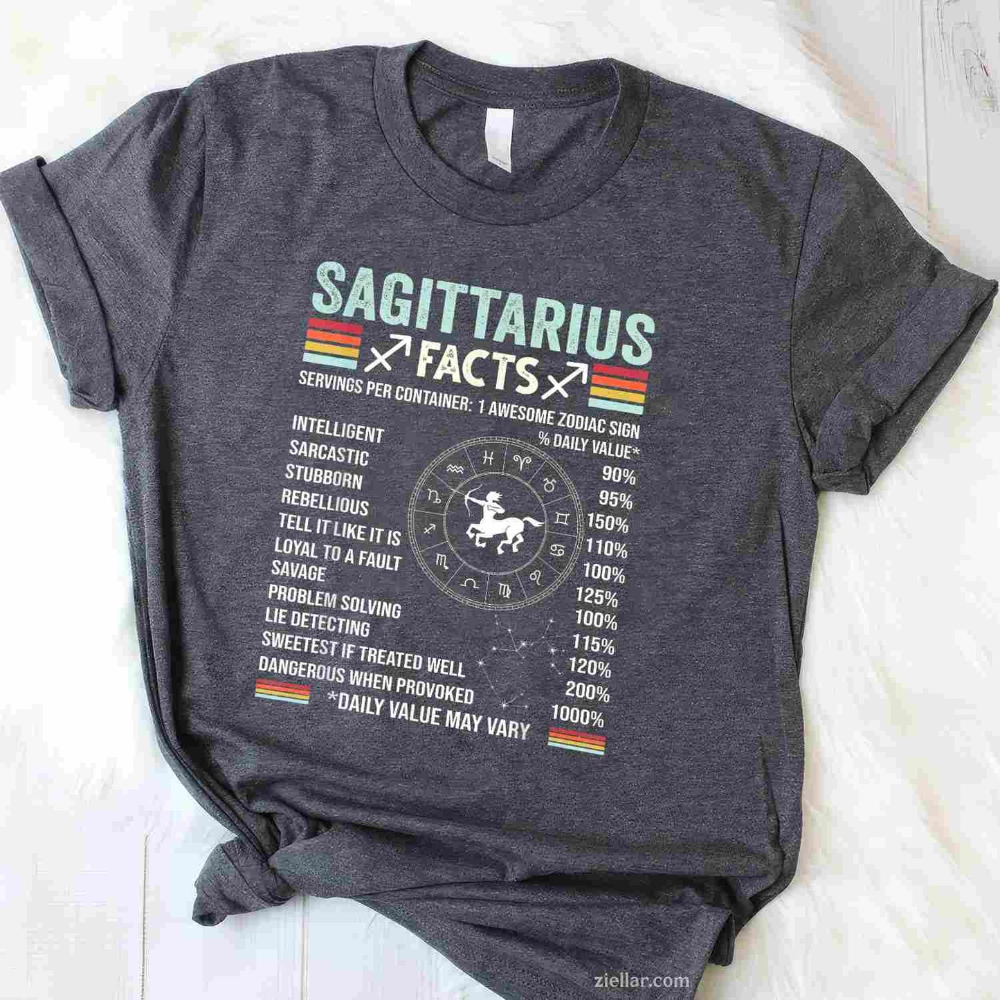 December Birthday Funny Sagittarius Zodiac Sign T-Shirt_ Cool Astrology Tee, A Great Gift For Men And Women