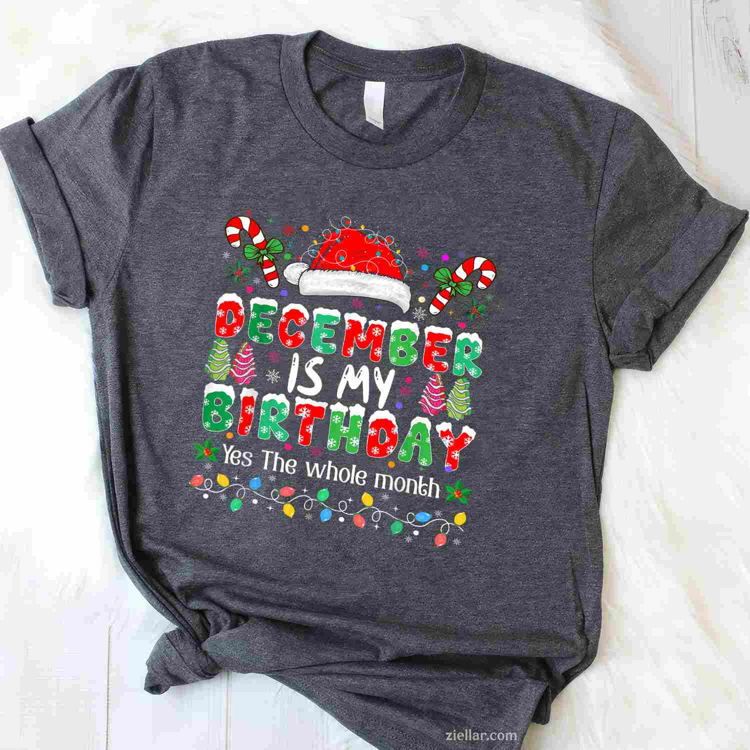 December Girl She Whispered Back I Am The Storm Butterfly T-Shirt_ Fierce Queen Birthday Tee For Adults