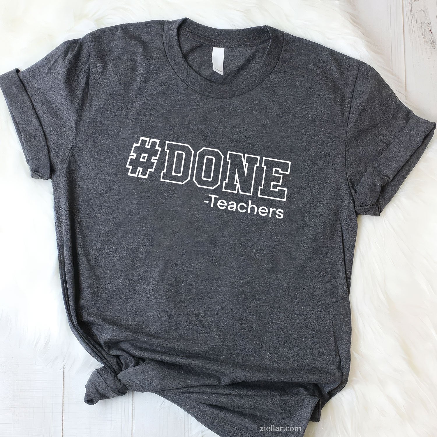 Done Teaching Tee and T-Shirt, Funny Last Day of School End of Year T-Shirt for Teachers Adults