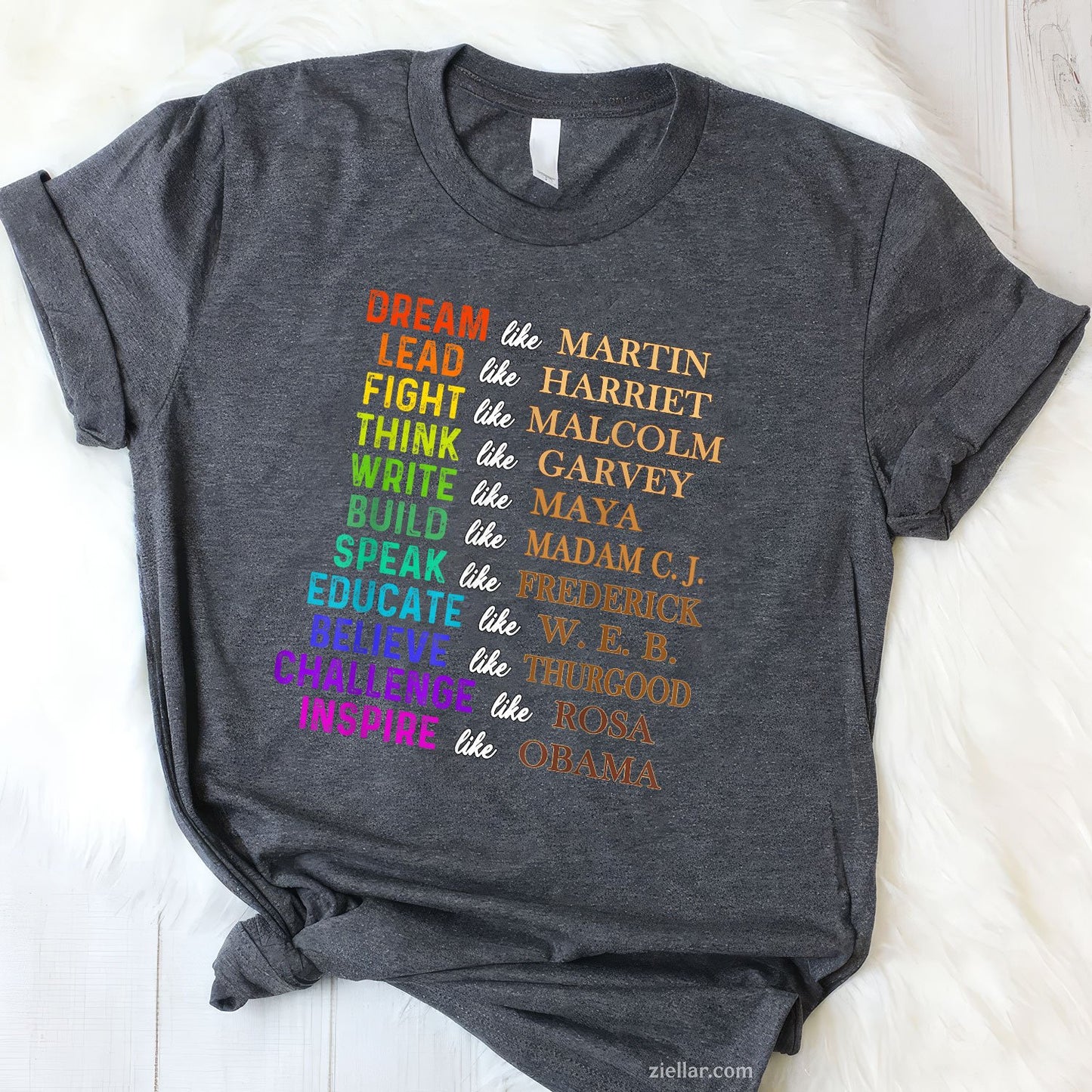 Dream Like Martin Lead Harriet The Juneteenth 1865 TShirt
