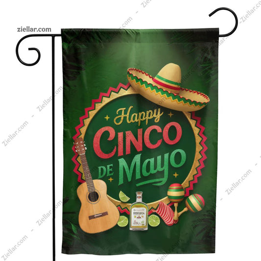 Elegant and Festive Cinco de Mayo Poster Ideal for Party and Home Decor