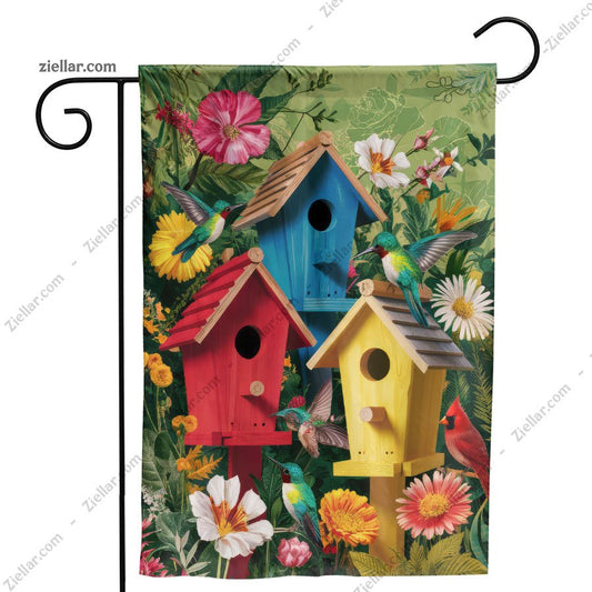 Farmhouse Garden Flag 12x18 Inch Double Sided Spring Summer Yard Decoration