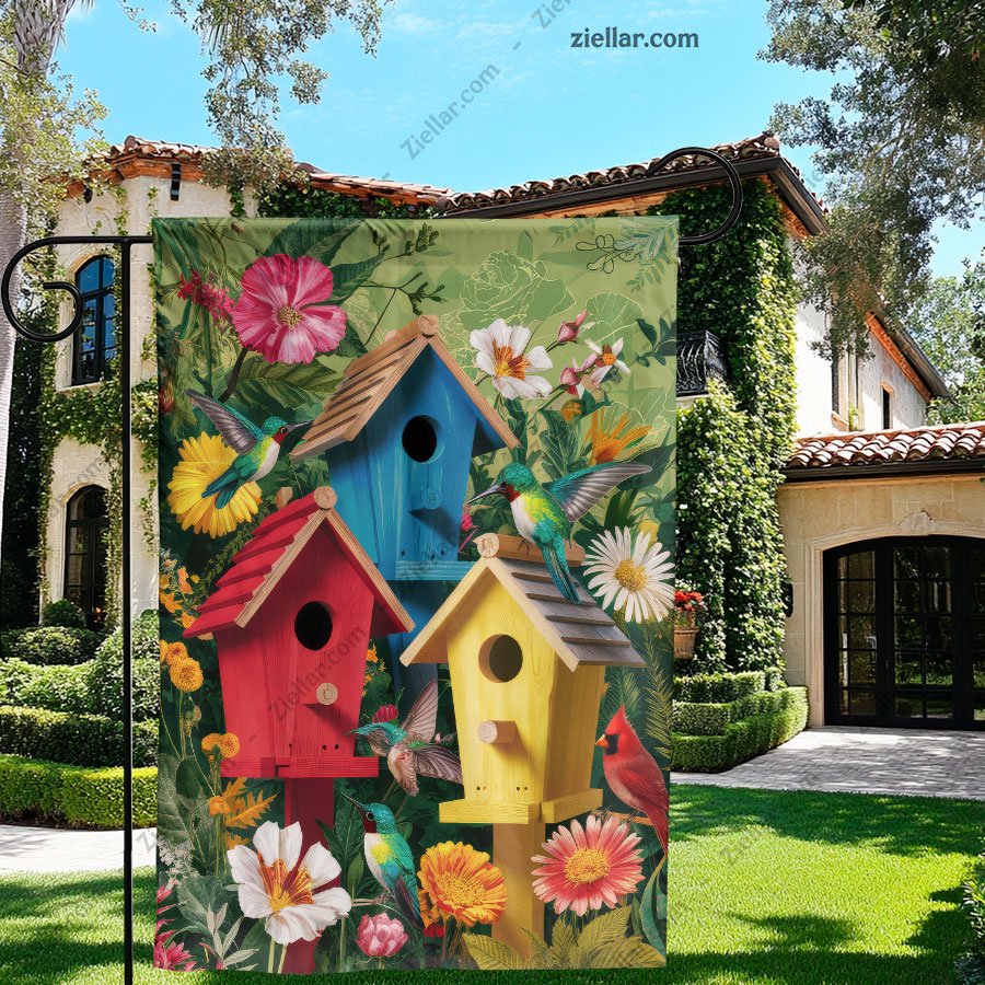 Farmhouse Garden Flag 12x18 Inch Double Sided Spring Summer Yard Decoration