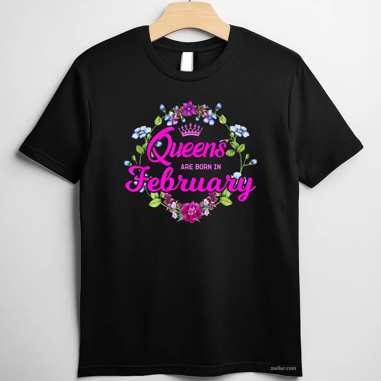 February Queen Birthday Tee and T-Shirt, Legendary Gift T-Shirt for Women Adults