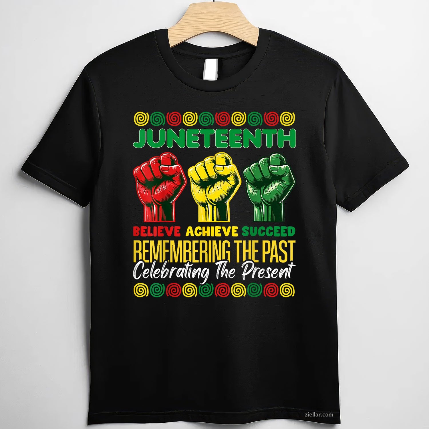 Fist Juneteenth African American Believe