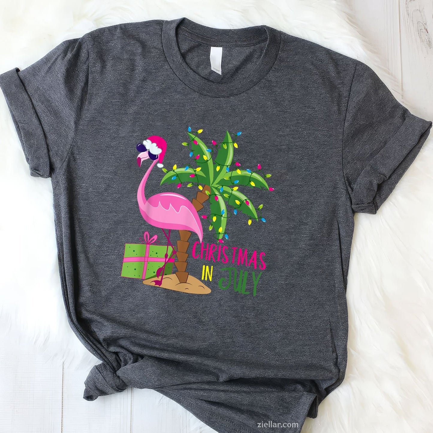 Flamingo Sunglasses Xmas Beach Tropical Christmas in