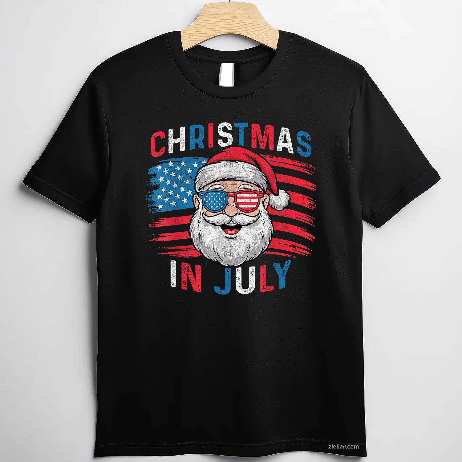 Fourth of July Christmas Us Flag