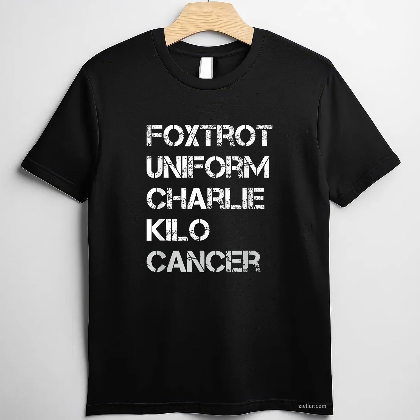Foxtrot Uniform Charlie Kilo, Fuck Lung Cancer T-Shirt