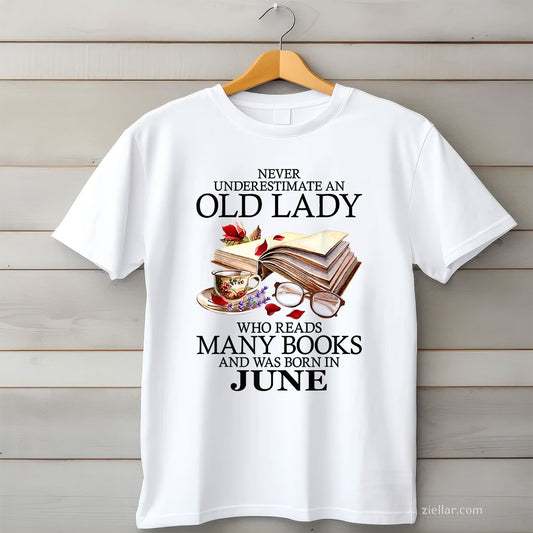 Funny An Old Lady Who Reads Many