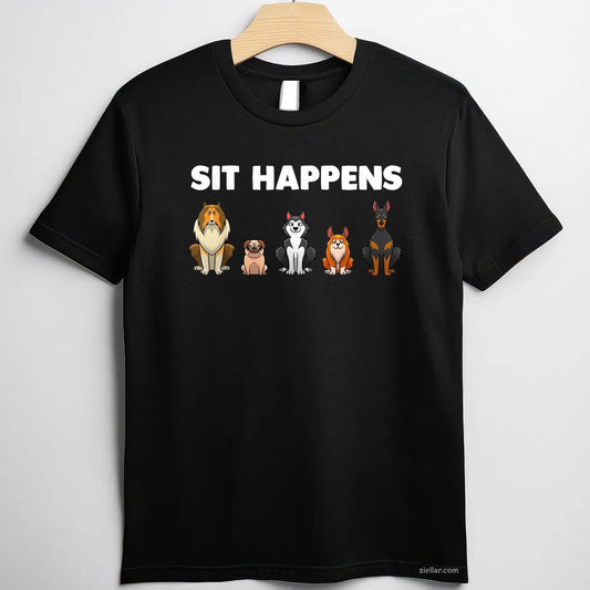 Funny Dog Training Art T-Shirt, Vintage Graphic Tee For Men Women Dog Lover, Puppy Pet