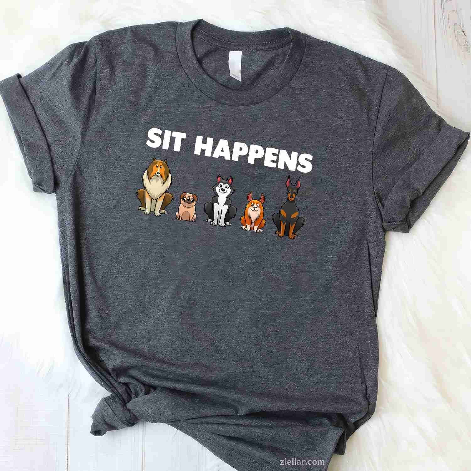 Funny Dog Training Art T-Shirt, Vintage Graphic Tee For Men Women Dog Lover, Puppy Pet