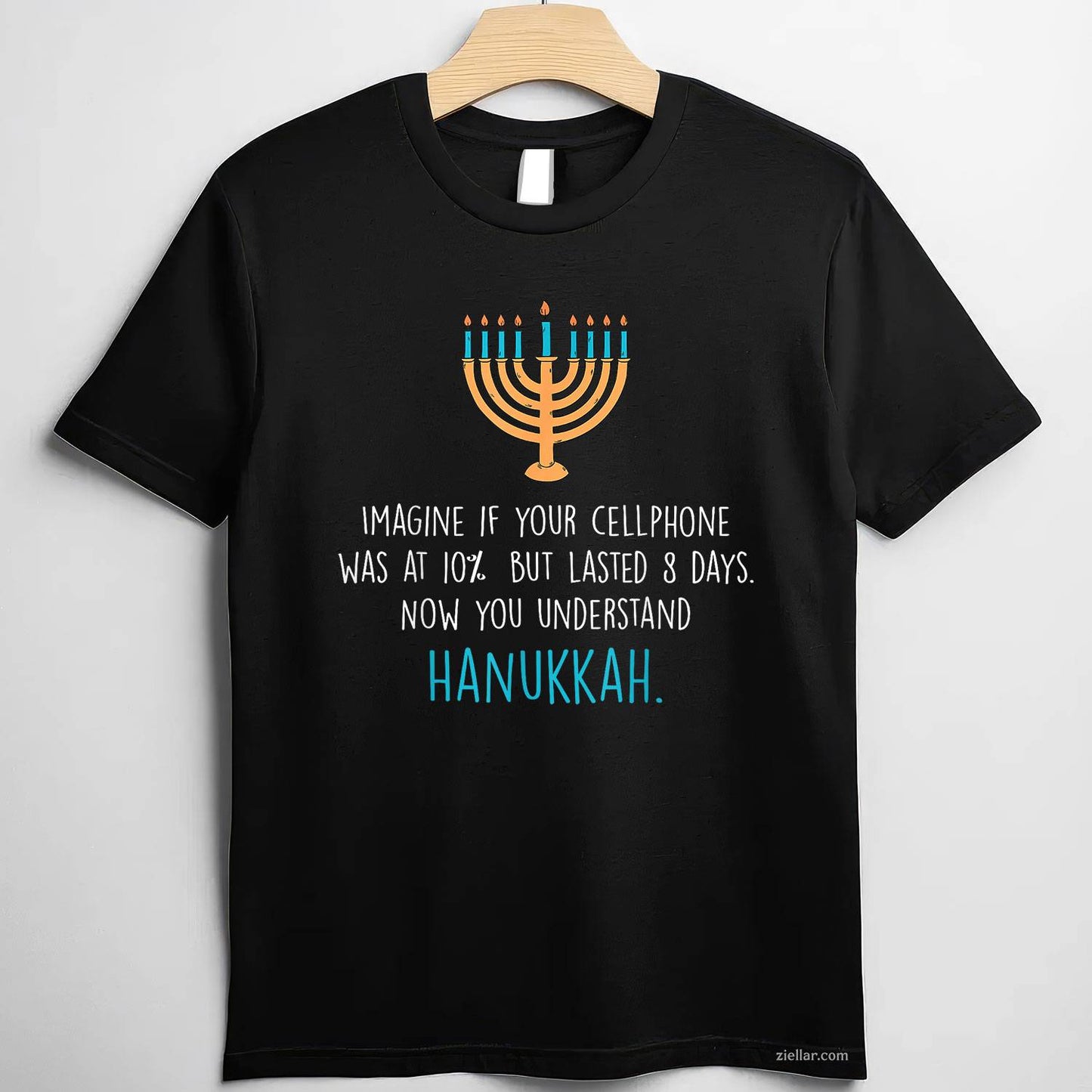 Funny Hanukkah Jewish Holiday Channukah Jew Fun Hanukkah T-Shirt_ Humorous Holiday Tee For Men And Women