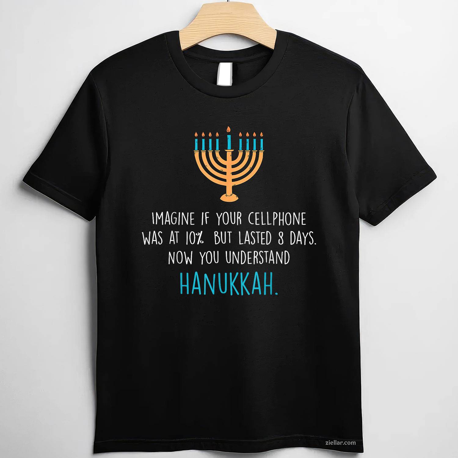 Funny Hanukkah Jewish Holiday Channukah Jew Fun Hanukkah T-Shirt_ Humorous Holiday Tee For Men And Women