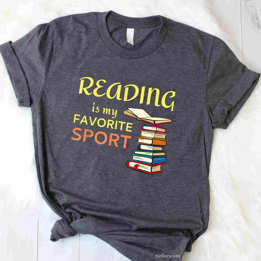 Funny T-Shirt Reading Is My Favorite Sport for Book Lovers T-Shirt