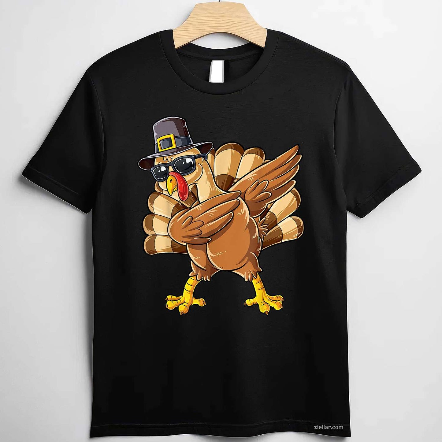 Gobble Til You Wobble Shirt Outfit Funny Thanksgiving T-Shirt And Tee For Men Women