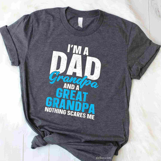 Great Grandpa Art For Great Grandfather Men Grandparents Day T-Shirt Tee Tee Gift