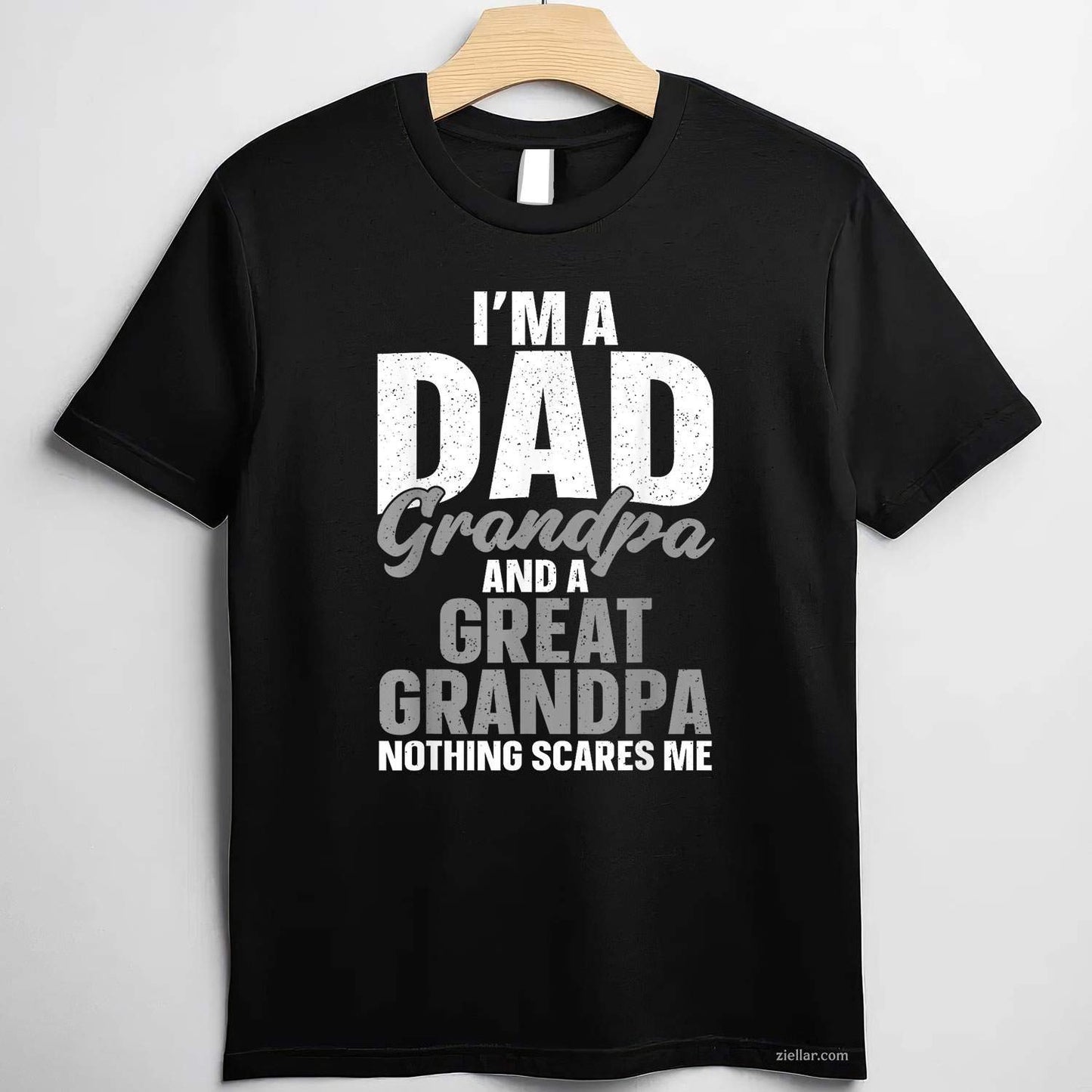 Great Grandpa Art For Great Grandfather Men Grandparents Day T-Shirt Tee