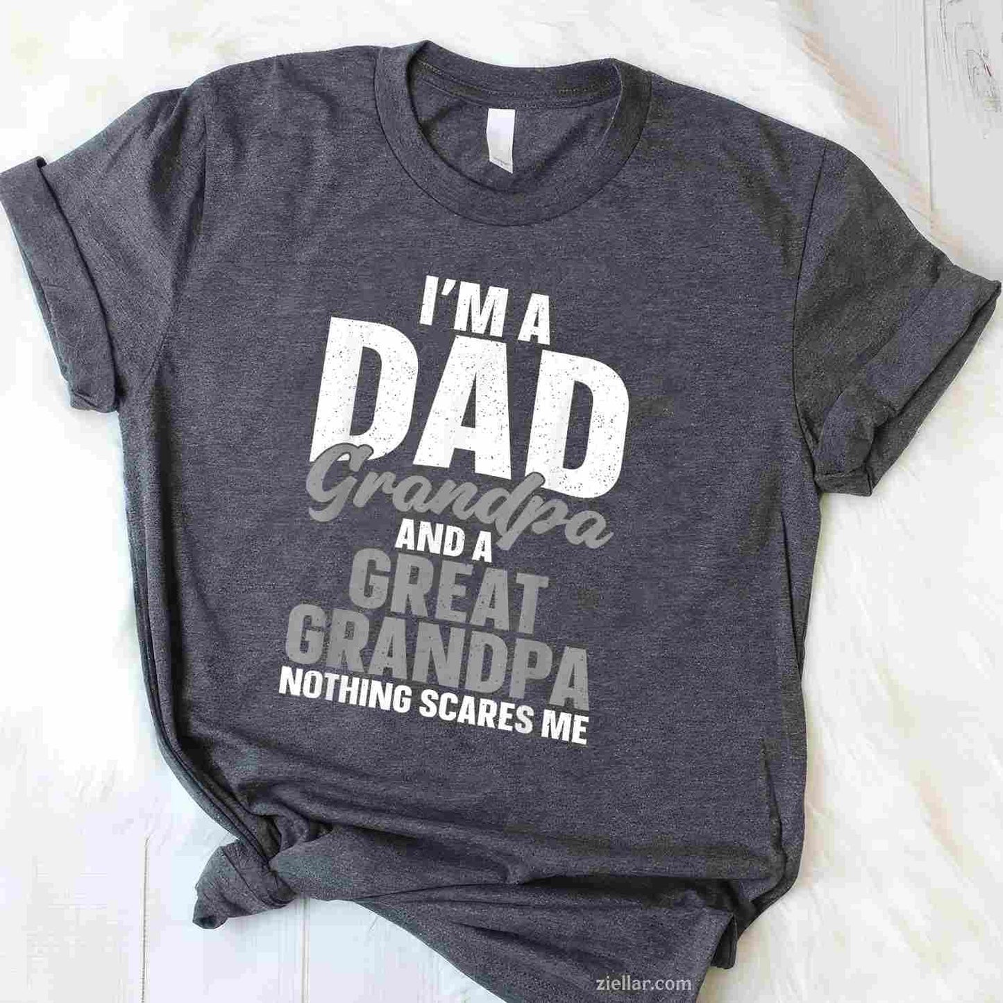 Great Grandpa Art For Great Grandfather Men Grandparents Day T-Shirt Tee