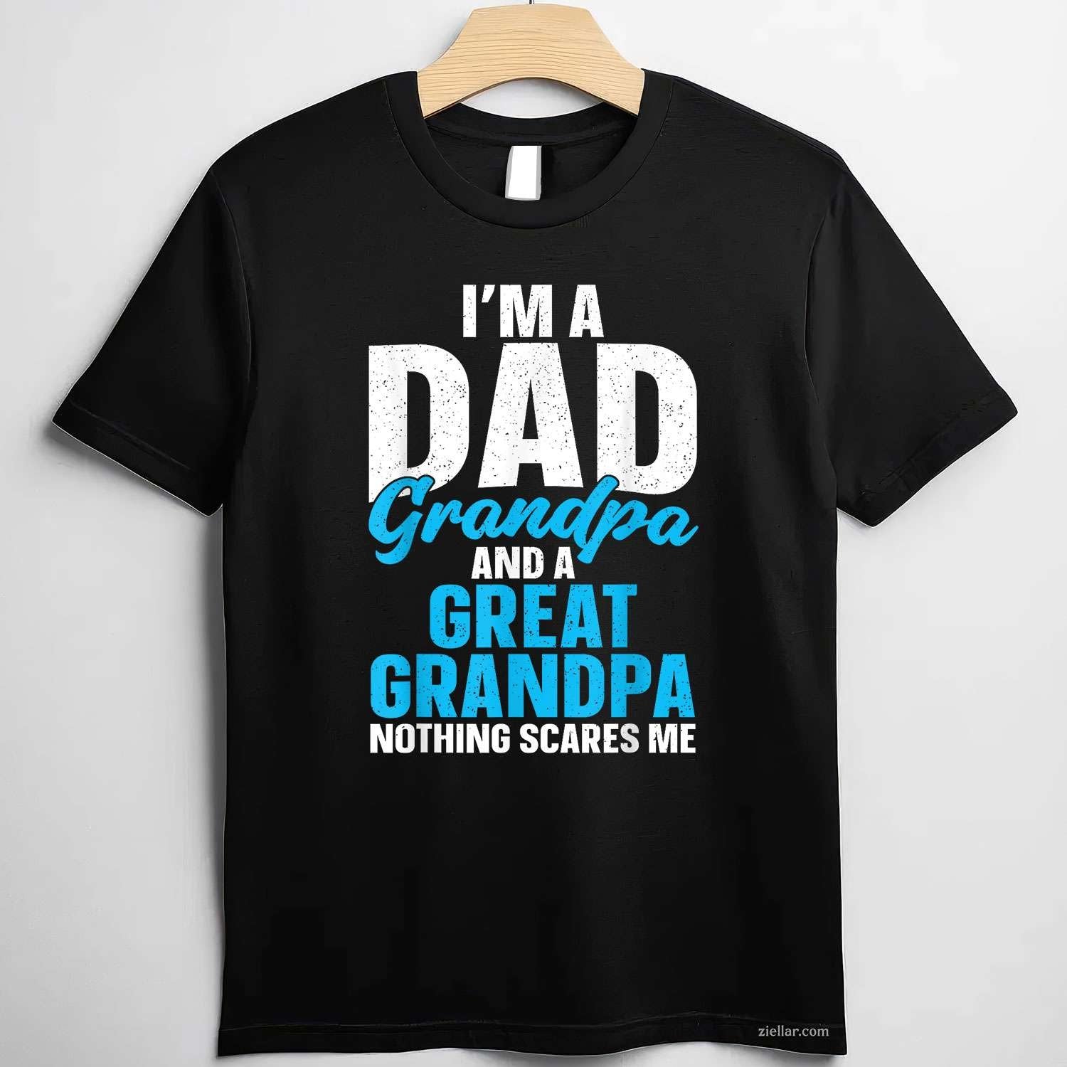 Great Grandpa Art For Great Grandfather Men Grandparents Day T-Shirt Tee Tee Gift
