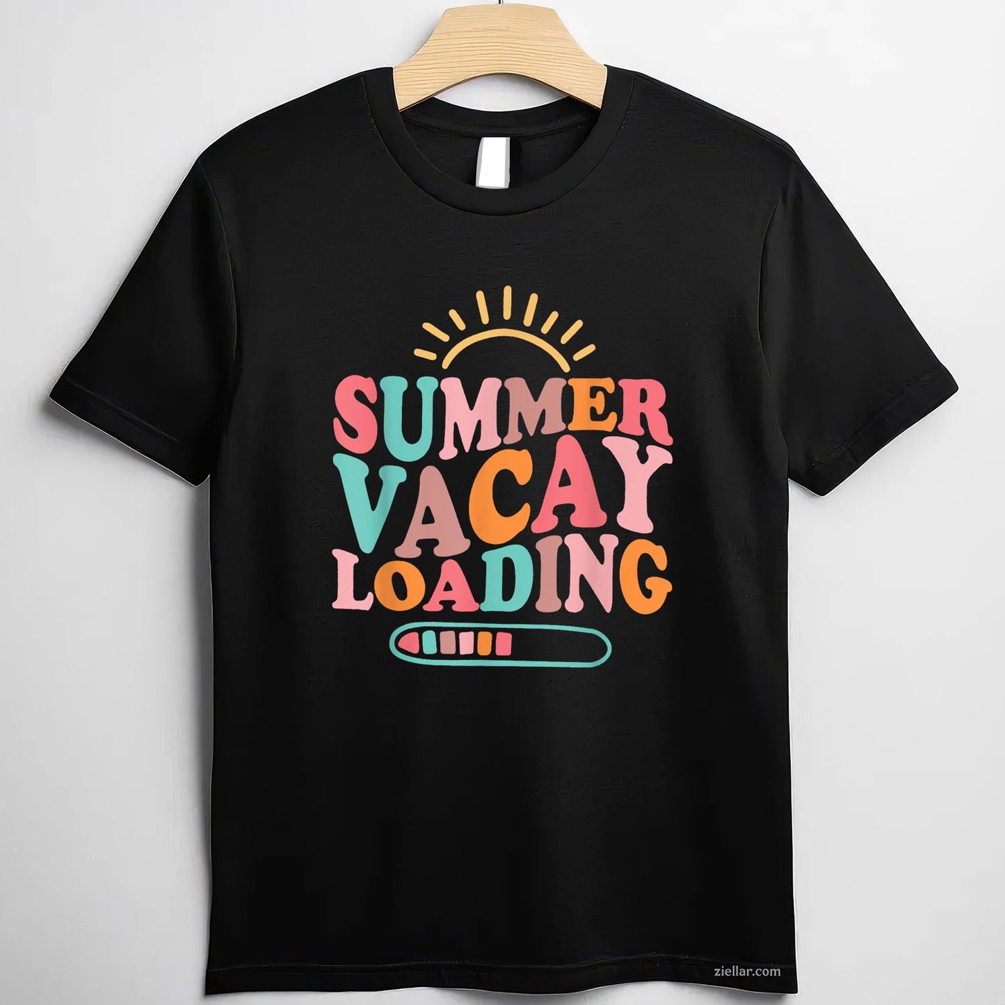 Groovy Summer Vacay Loading Tee and T-Shirt, Week Countdown Last Day of School T-Shirt for Adults