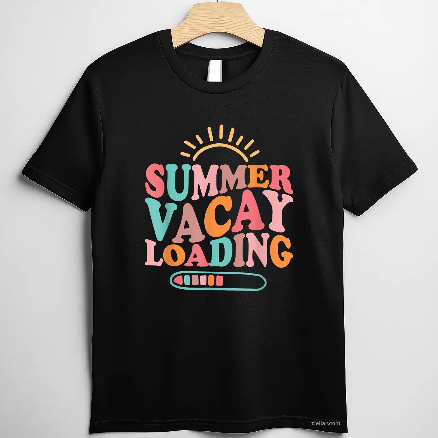Groovy Summer Vacay Loading Tee and T-Shirt, Week Countdown Last Day of School T-Shirt for Adults
