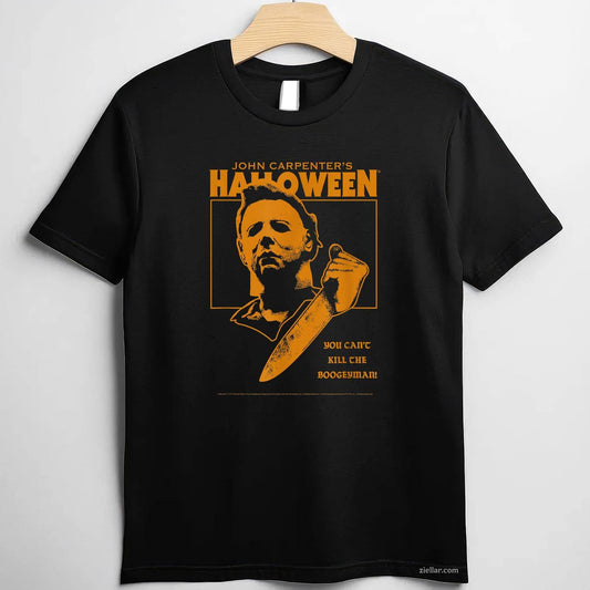 Halloween You Can't Kill the Boogeyman! Tee, Halloween T-Shirt for Men Women Adults Unisex, Classic Fit Unisex Design, Everyday Wear Essential
