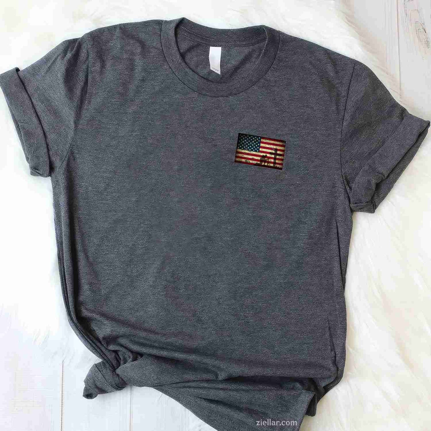 Home Of The Free Because Of The Brave - Veterans T-Shirt And Tee For Adults