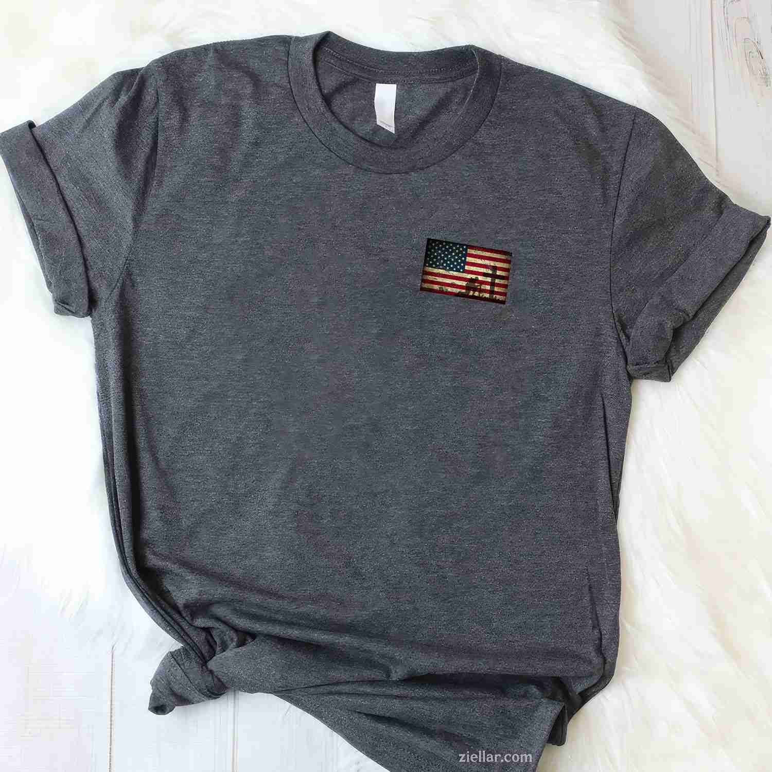 Home Of The Free Because Of The Brave - Veterans T-Shirt And Tee For Adults