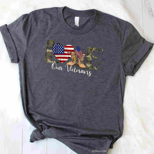 Honoring All Who Served Thank You Veterans Day T-Shirt And Tee For Patriotic Adults