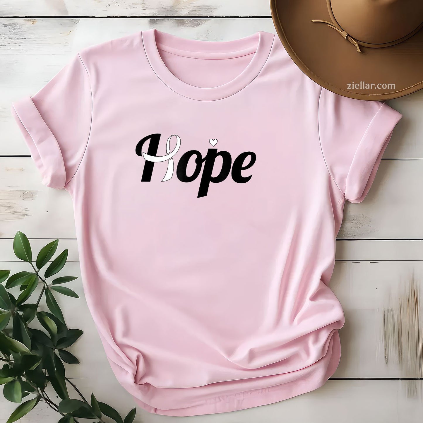 Hope - Lung Cancer Shirt Gift For Lung Cancer Support T-Shirt