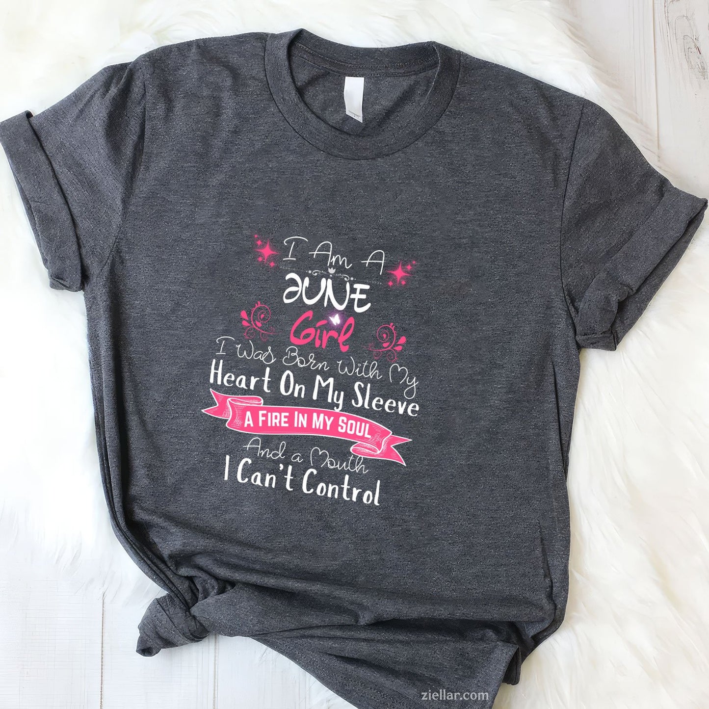 I Am A June Girl Cute