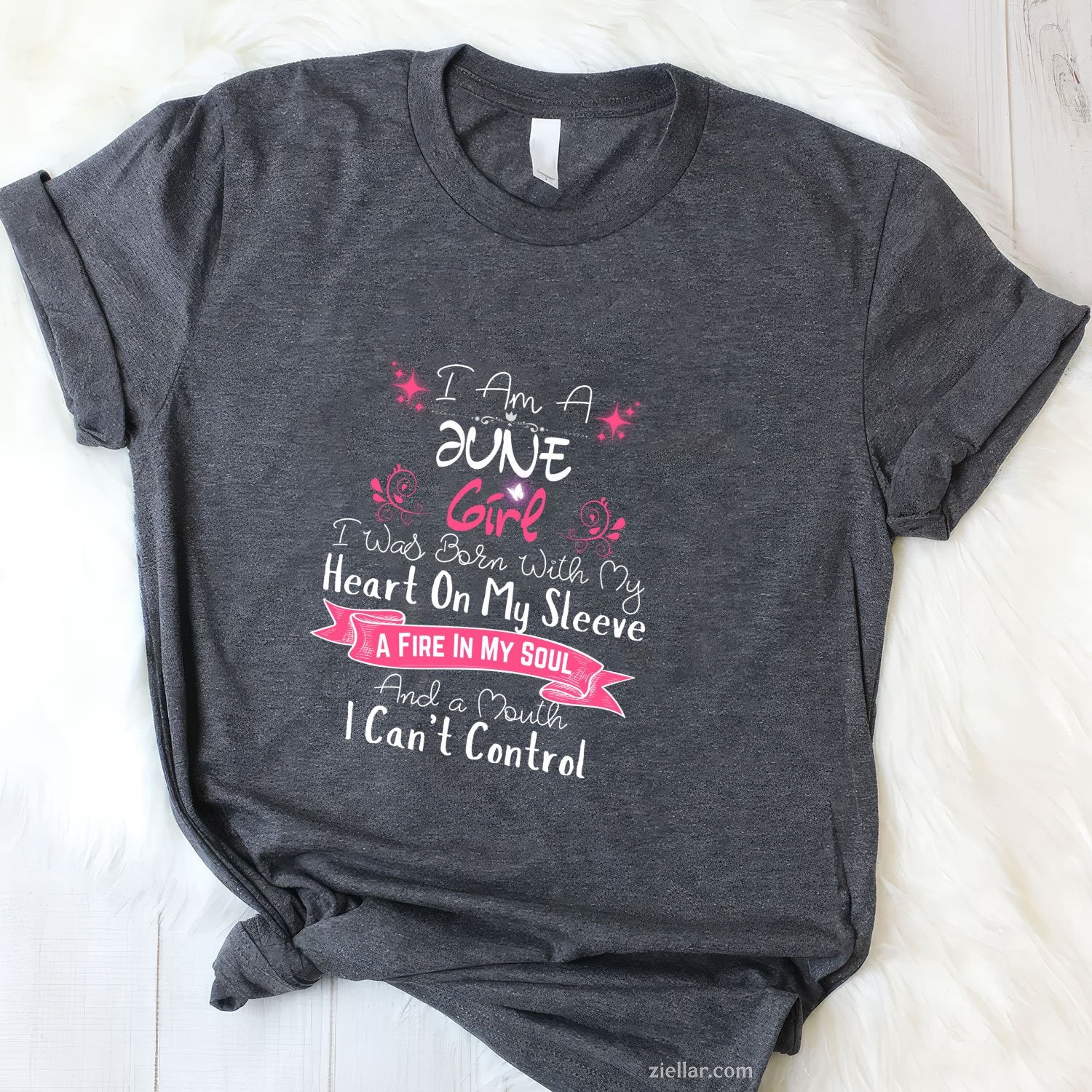 I Am A June Girl Cute