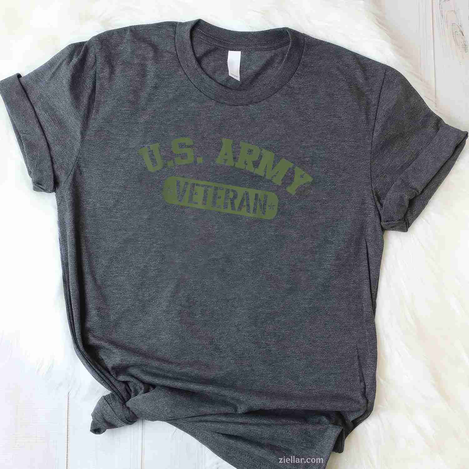 I Am A Veteran Like My Father Before Me Military T-Shirt And Tee For Adults