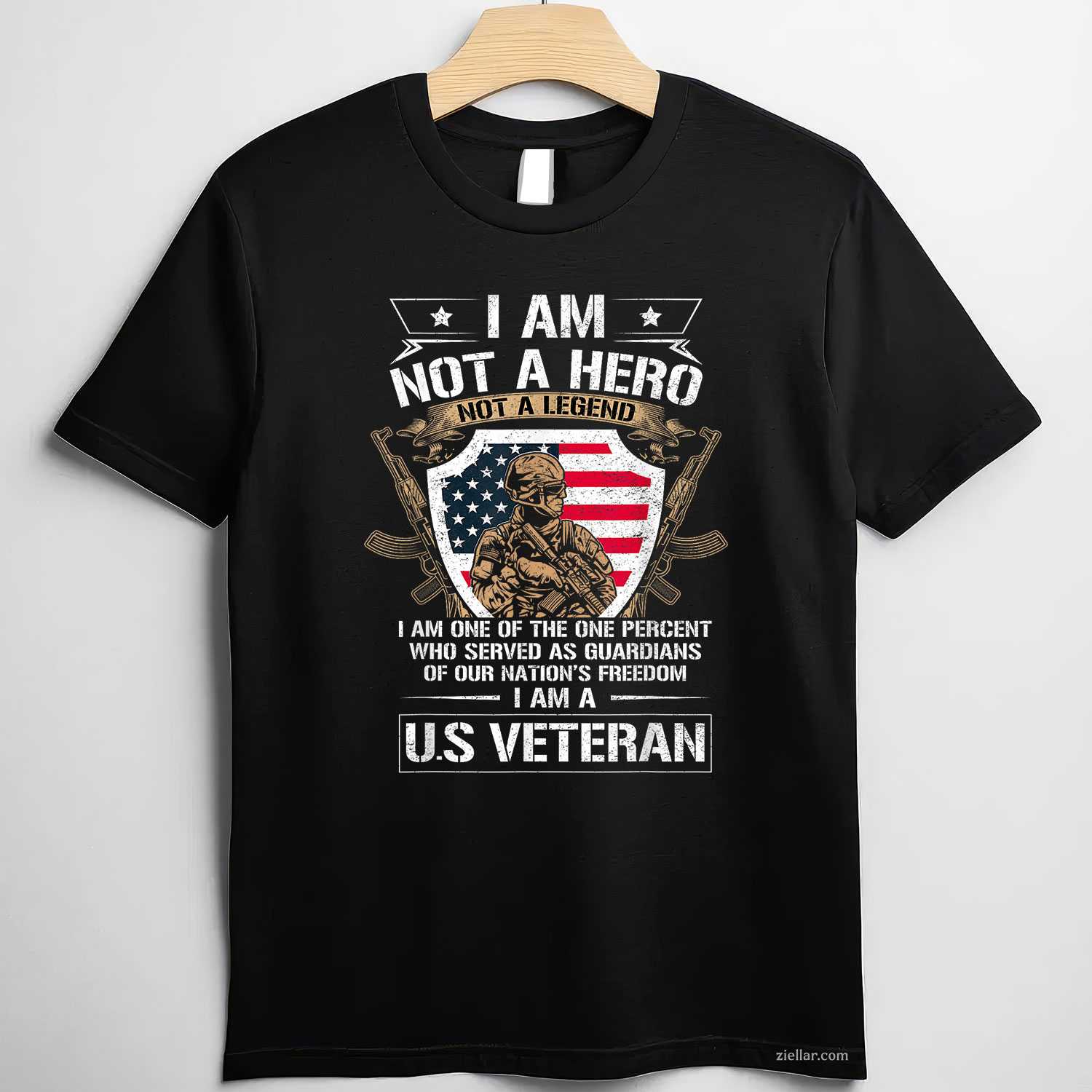 I Am Not A Hero Not A Legend I Am A Us Veteran T-Shirt And Tee For Adults